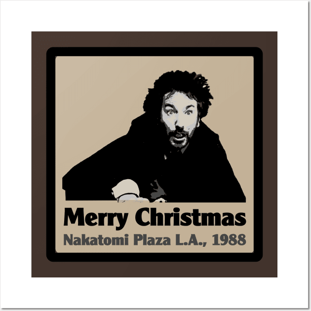 Nakatomi Plaza Christmas 1988 Wall Art by NineBlack